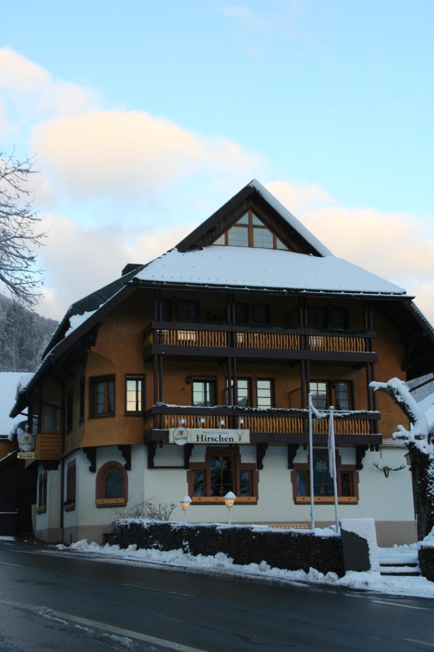 Hotel Gasthaus Hirschen Im Hochschwarzwald Todtnau Nahe Feldberg Kültér fotó